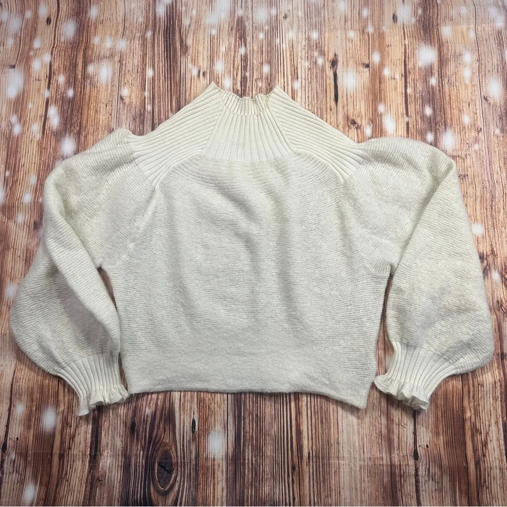 Free People Crop  Sweater Size Small